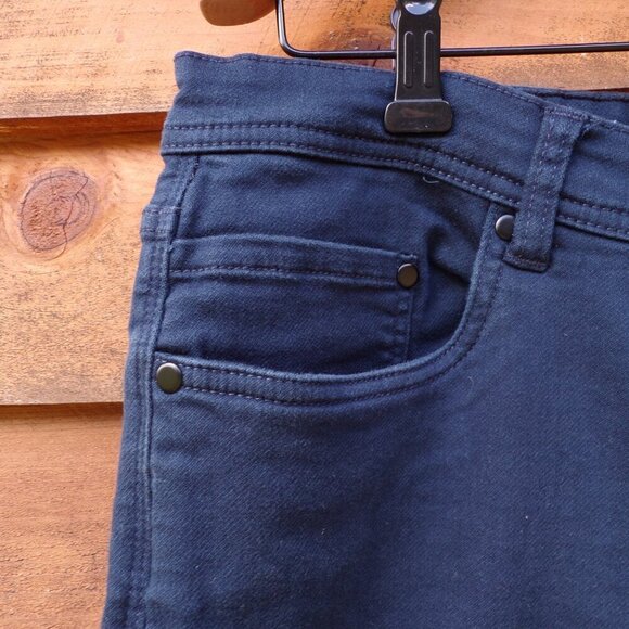 Jachs New York Men's 36x30 Blue Stretch Five Pocket Pants. EUC - Picture 4 of 10